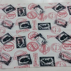 90 x 140 stamp design