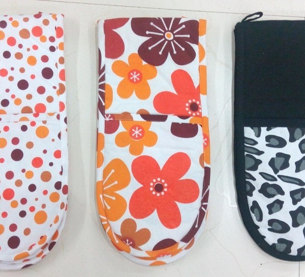 DOUBLE OVEN GLOVE - PRINTED 1