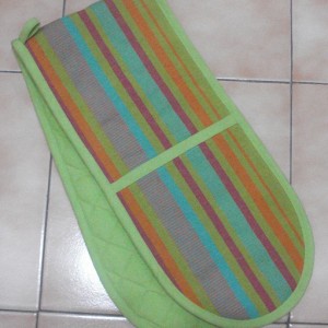 DOUBLE OVEN GLOVE  - STRIPE 4