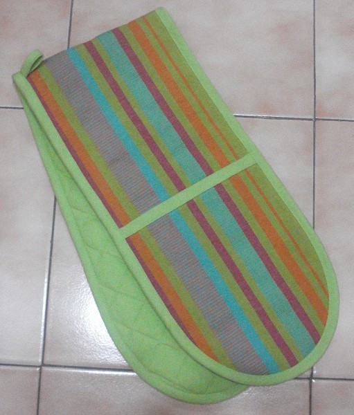 DOUBLE OVEN GLOVE  - STRIPE 4