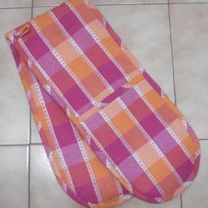 DOUBLE OVEN GLOVE - STRIPE 5
